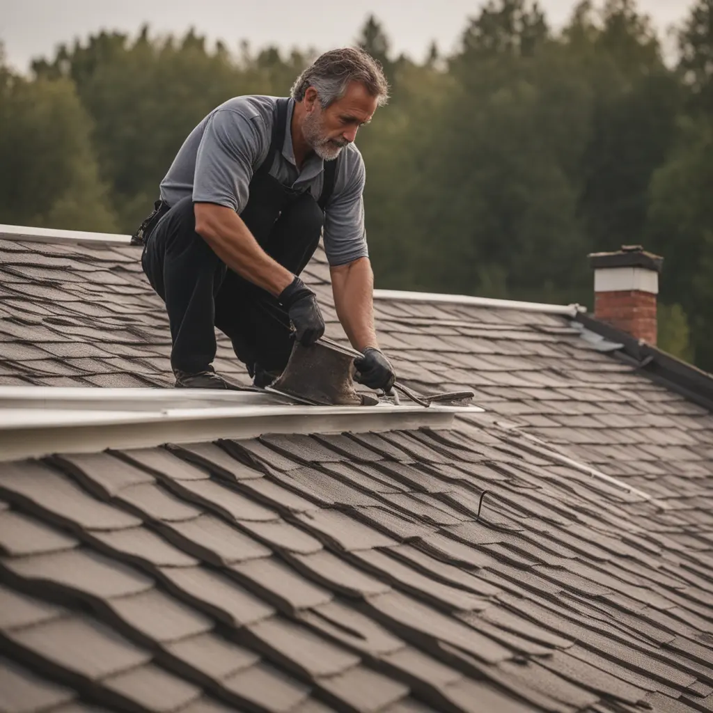 dartford roofer man on roof